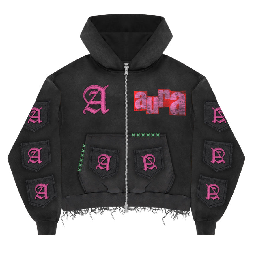 A Pockets Hoodie Black Panther