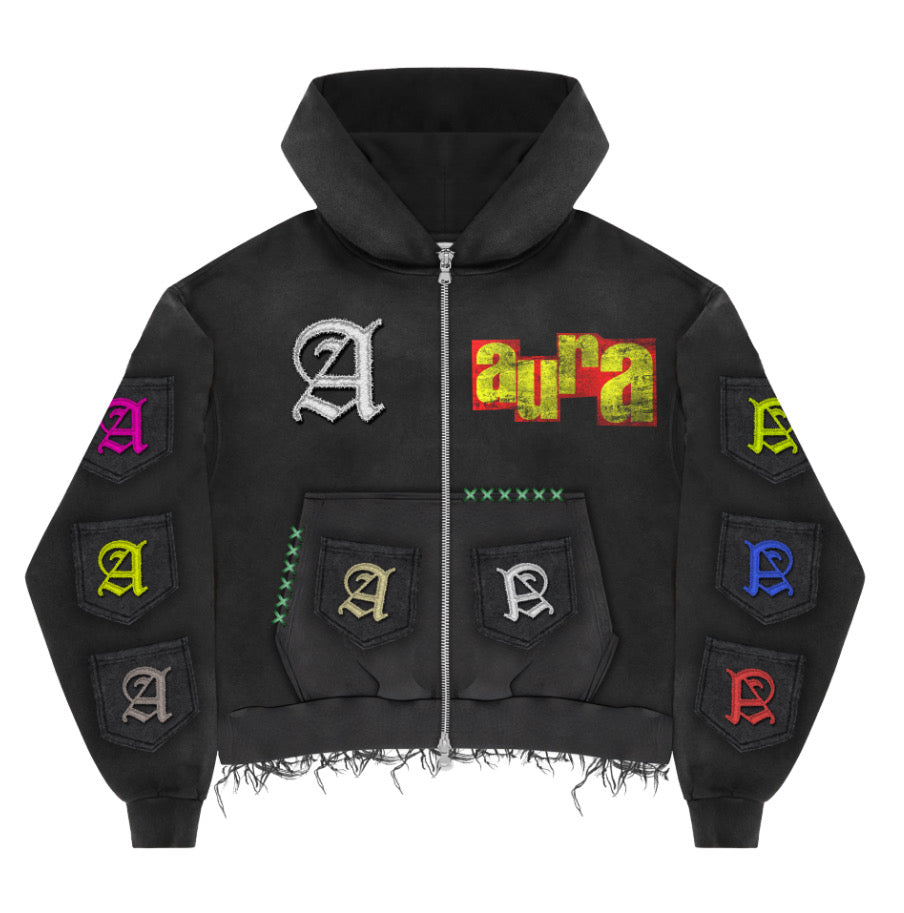 A Pockets Hoodie 8 Pockets Full